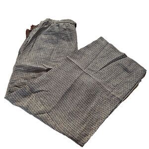 Anne Pinkerton Silk‎ Floral Pants Women's Large Drawstring Boho